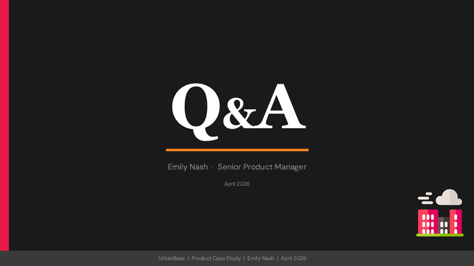 Q&A closing slide
